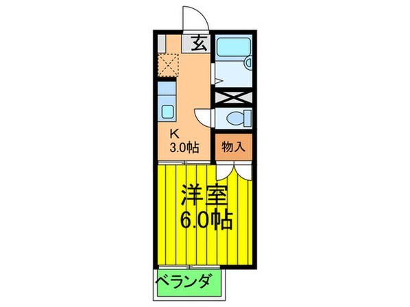 バードヒルズの物件間取画像